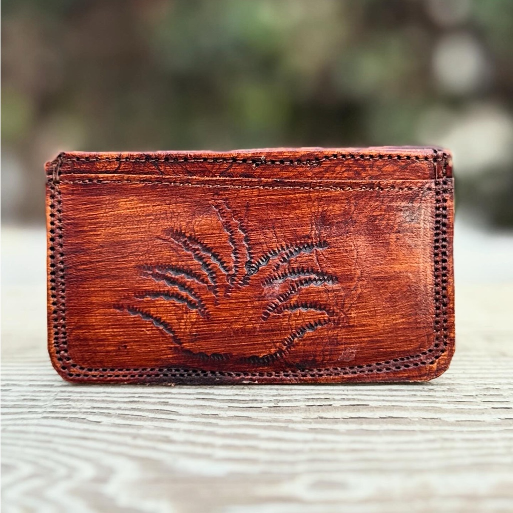 Brown Leather Card Holder